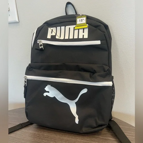 ✨NWT - Puma Black Meridian 4.0 Backpack✨ - Picture 2 of 8